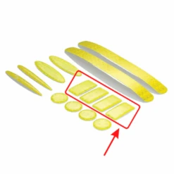 Booster Helmaccessoires Reflectie Kit Rechthoek