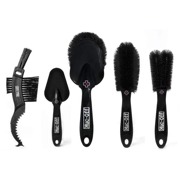 Muc-Off Onderhoudsproducten 5x Premium Brush Kit 1 Muc-Off Onderhoudsproducten 5x Premium Brush Kit