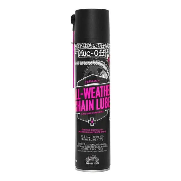 Muc-Off Onderhoudsproducten All Weather Chain Lube 400ml 1 Muc-Off Onderhoudsproducten All Weather Chain Lube 400ml