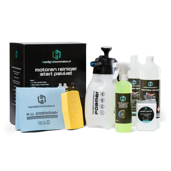 Onderhoudsproducten Motoren Reiniger Start Pakket 1 Onderhoudsproducten Motoren Reiniger Start Pakket