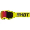 Shot Helmaccessoires Iris 2.0 Solid Neon Yellow