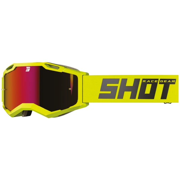 Shot Helmaccessoires Iris 2.0 Solid Neon Yellow 1 Shot Helmaccessoires Iris 2.0 Solid Neon Yellow